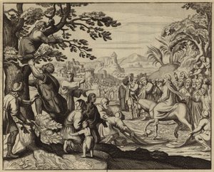 Triumphal Entry of Jesus Christ into Jerusalem by European School
