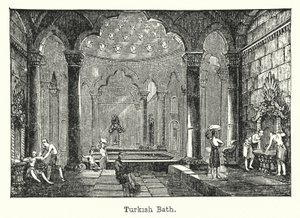 Turkish Bath by European School