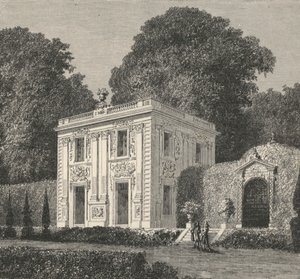 A Pavilion of Marly (engraving) by European School