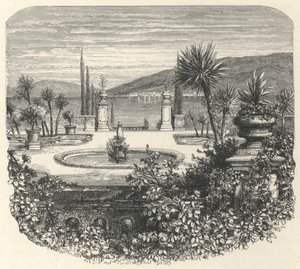 A Terrace of Isola-Bella by European School