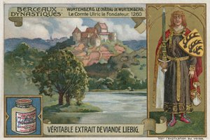 Wurttemberg; Wirtemberg Castle and Ulrich I, Count of Wurttemberg, 1260