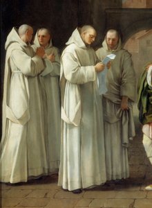 Saint Bruno Receives a Message from Pope Urban II (detail)
