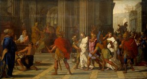 Saint Gervais and Saint Protais Brought Before Astasius, Refuse to Sacrifice to Jupiter