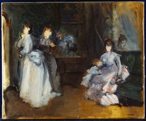 Interior of a Milliner by Eva Gonzalès