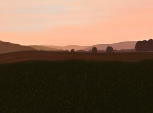 Corn Field, Hudson Valley