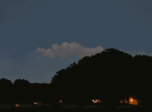 Field and Sky at Twilight, Prospect Park, Brooklyn