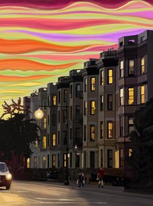 Ninth Street Nine A.M. by Evan Sklar