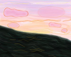 Ocean at Dusk by Evan Sklar