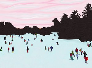 Sledding, Prospect Park