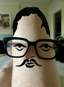 Thigh Guy by Evan Sklar