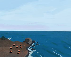 View From Pacific Coast Highway, 2016
