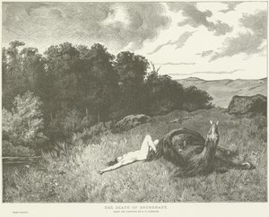 The death of Brunehaut by Evariste Vital Luminais