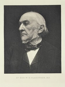 The Rt. Hon. William Gladstone, MP by Eveleen Myers