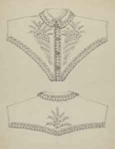 Embroidered Night Gown by Evelyn Bailey