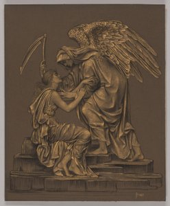 The Angel of Death by Evelyn De Morgan