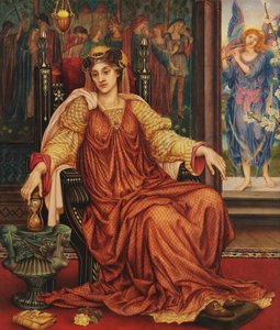 The Hour-Glass by Evelyn De Morgan