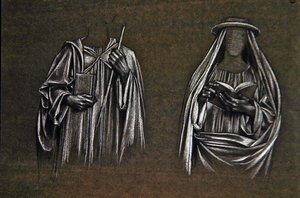 Two Studies of a Pilgrim by Evelyn De Morgan