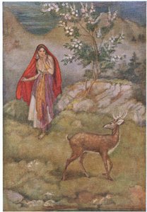Amazed She Saw the Magic Deer by Evelyn Paul