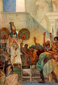 Osiris beguiled into the Chest by Evelyn Paul