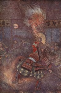 Raiko Slays the Goblin of Oyeyama, Illustration from 
