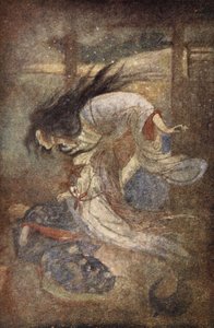 Yuki-Onna, The Lady of the Snow, Illustration from 