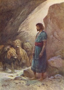Daniel and the lions by Evelyn Stuart Hardy