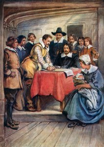 Illustration for the Young Pilgrims