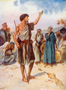 John the Baptist Preaching