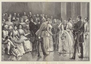 A State Ball at Buckingham Palace