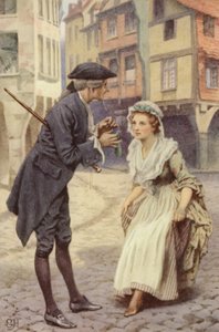 Illustration for A Sentimental Journey by Laurence Sterne by Everard Hopkins