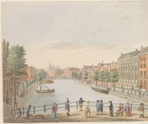 Kloveniersburgwal in Amsterdam, ca. 1810-1813