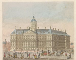 Royal Palace on the Dam, ca. 1810-1813 by Evert Maaskamp