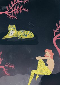Me and my tiger by Ewelina Skowronska