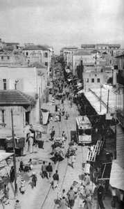 Street scene, Beirut, Lebanon, c1924
