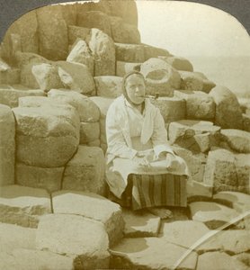 In the Wishing Chair, Giants Causeway, Antrim, Northern Ireland
