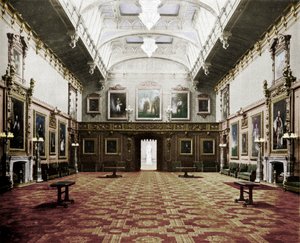 The Waterloo Chamber Windsor Castle, c. 1899