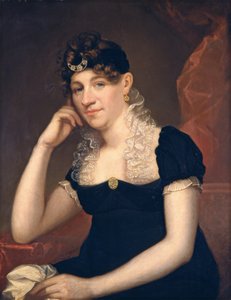 Maria Gansevoort Melvill (Mrs. Allan Melvill), c.1815 by Ezra Ames