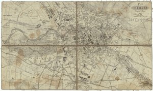 Plan of Berlin by F.H. Morin