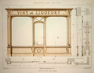 Design for a wine merchant
