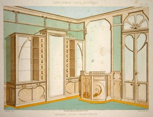Interior design for a shirt tailor