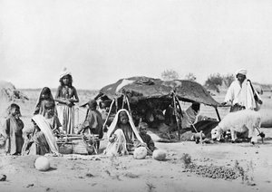 A summer encampment in Balochistan