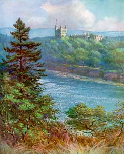 Balmoral Castle, Aberdeenshire, Scotland by F. C. Varley