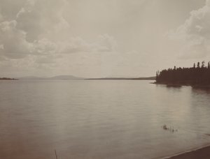 Yellowstone Lake, 1880s by F. Jay Haynes