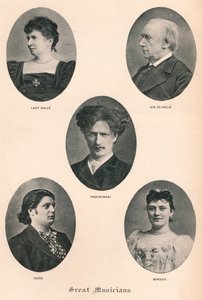 Great Musicians - Plate X., c1880, 1895