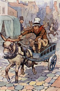 Illustration for David Copperfield by F. M. B. Blaikie