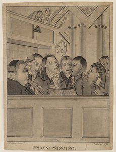 Psalm Singing, 9 August 1822