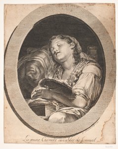The Young Worker Overcome with Sleep by F. Schüerer