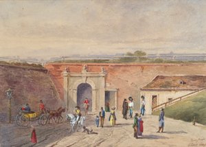 The Old Castle Gate in Vienna