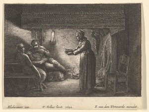 The Satyr and the Peasant by F van den Wyngarde