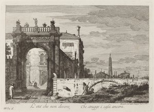 The Age That Does Not Devour by Fabio Berardi after Canaletto
